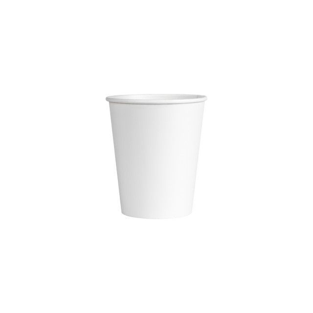 decent Hot Cup - Single Wall - White