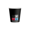 decent Hot Cup - Single Wall Aqueous - Black