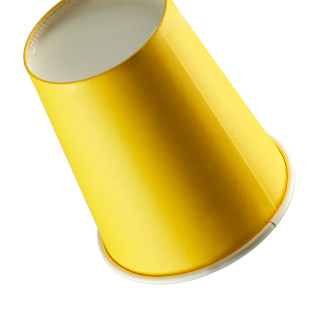 decent Hot Cup - Single Wall - Hello Yellow