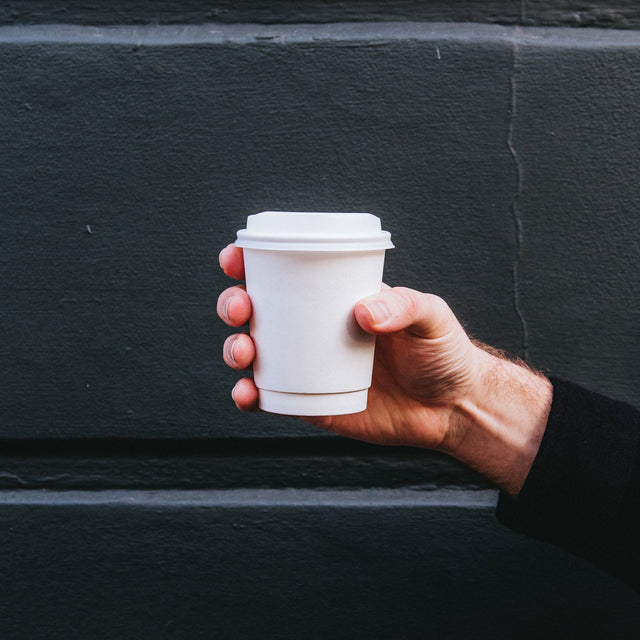 decent Hot Cup - Double Wall - White