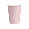 12oz Light Pink Single Walled Hot Cup